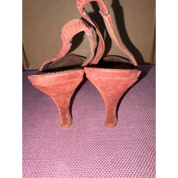 Flattered Franchesca Slingback Heels in Rust 37 Womens Pumps Shoes - Picture 6 of 11